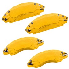 Caliper Covers Yellow Brake Aluminum Covers Fits Ford Edge 2022-2024 (Set of 4)
