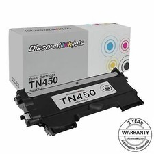 LD TN450 Black Laser Toner Cartridge for Brother Printer TN-450 MFC-7240 NEW