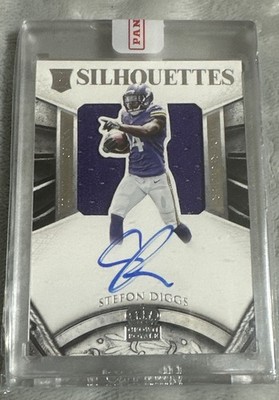 2015 Panini Crown Royale - Rookie Silhouettes Stefon Diggs Sealed Sig /299
