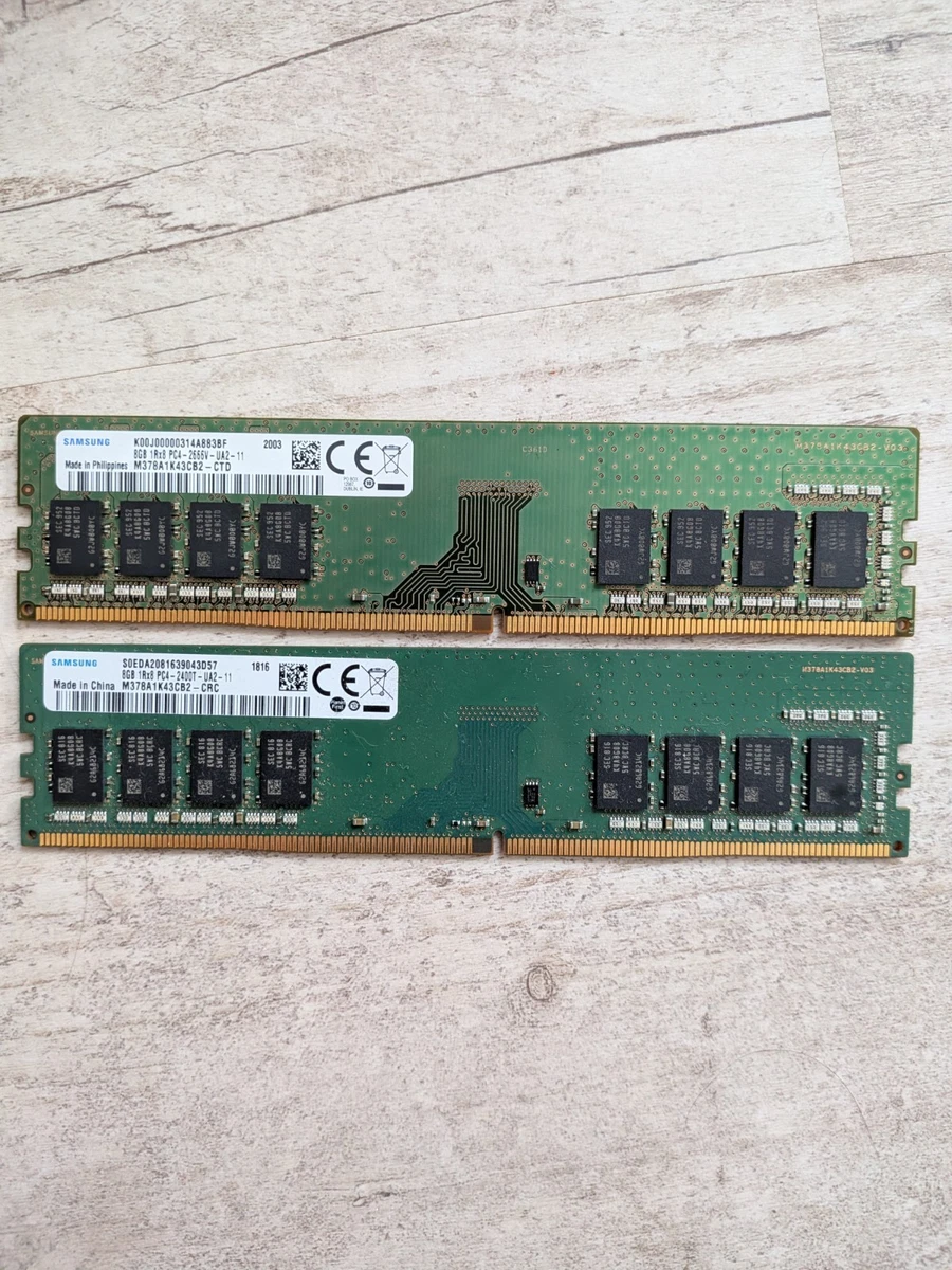 Samsung DDR4 SDRAM 8 GB Capacity per Module DIMM Computer Memory