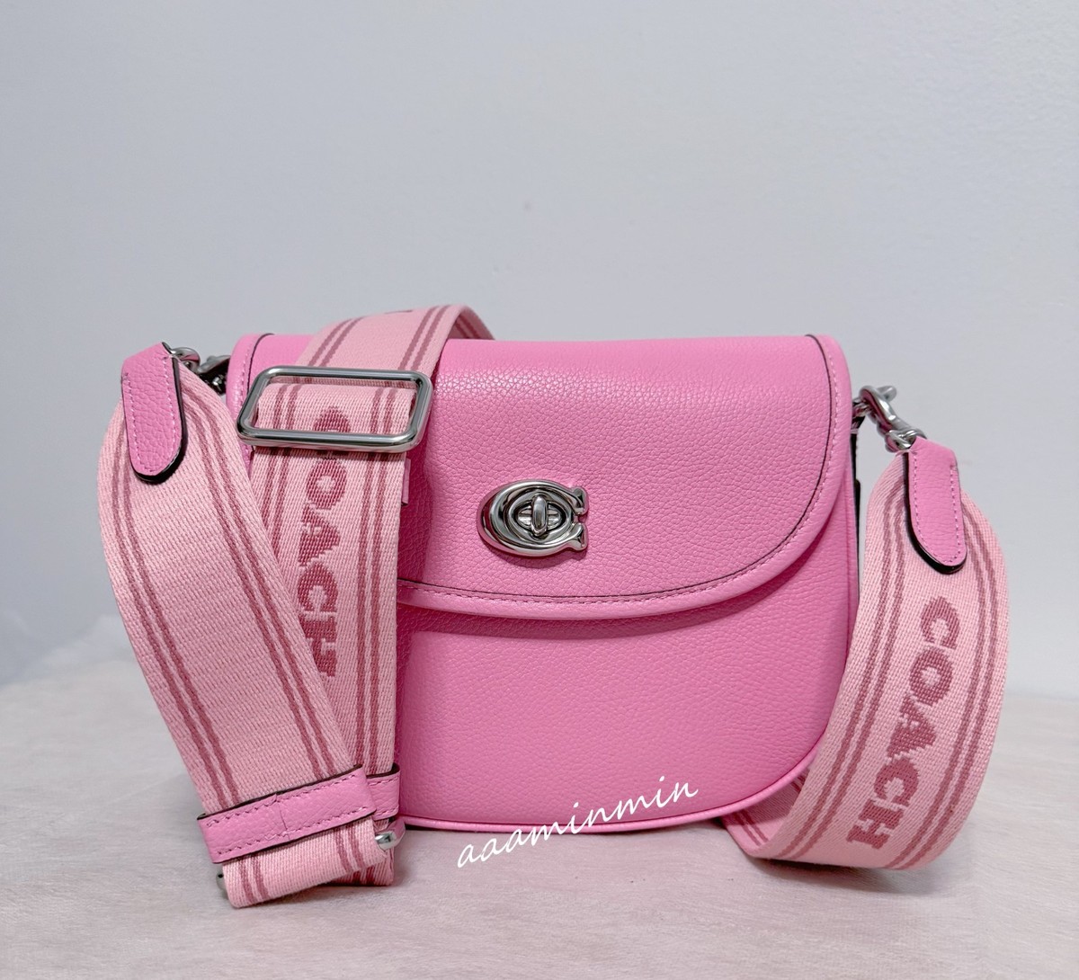 NWT Coach Willow Saddle Bag CA094 | eBay