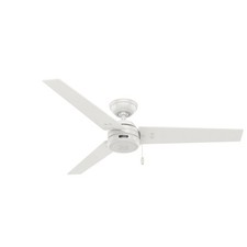 Hunter Fans - Cassius 52 Inch Ceiling Fan with Pull Chain-Fresh White Finish