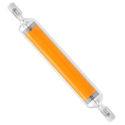 1-10X LED R7s 78mm 118mm Glasröhre Glühbirne COB Ersetzen Halogenlampe Dimmbar