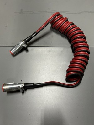 New TECTRAN 7DV4222MW 12 ft. 4 GA Vertical Dual Pole Liftgate Powercoil Cable