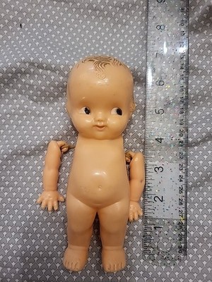 Irwin Vintage Celluloid Hard Plastic Kewpie Doll 6-inch