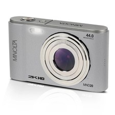 Minolta MND20 44MP Digital Camera 2.7K HD 16X Zoom 2.9in LCD Silver