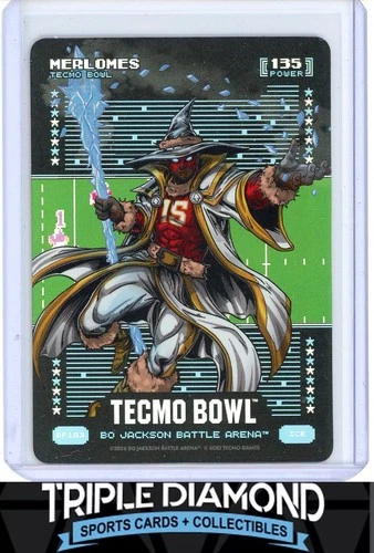 2026 Bo Jackson Battle Arena Tecmo Bowl Merlomes Ice - Patrick Mahomes E481