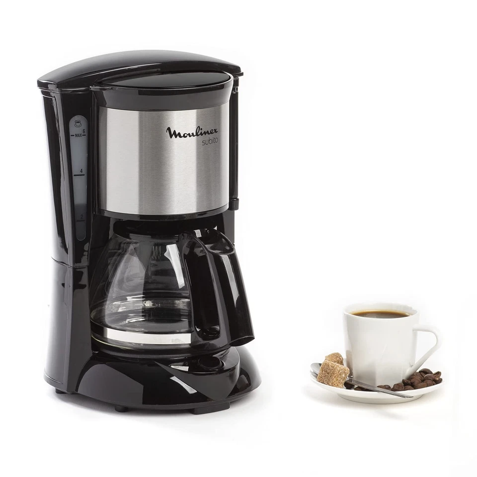 Cafetière Mini Subito 6 tasses Moulinex Fg150813