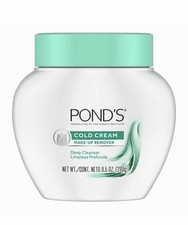Lot Of 2 -Pond's Cold Cream Make-Up Remover, Deep Cleanser- 9.5 oz NEW