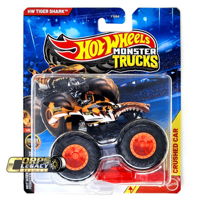 Hot Wheels Monster Trucks HW Tiger Shark Beast Bashers 1:64 2026 Mattel NEW