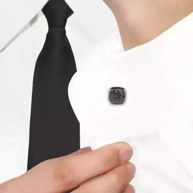 Gemelos de boda de diamantes creados en laboratorio de corte redondo de 2 quilates enchapados en oro blanco de 14 k Foto 2 de 4