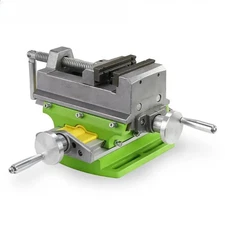Compound Cross Slide Vise, Suitable for Milling Machines and Drilling Machines