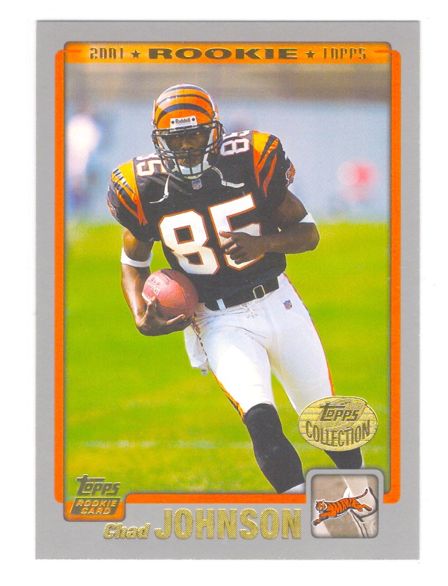 2001 Topps Topps Collection Chad Johnson #340 Rookie RC