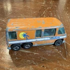 Vintage 1976 Hot Wheels GMC Motor Home - Palm Beach Orange Diecast Hong Kong
