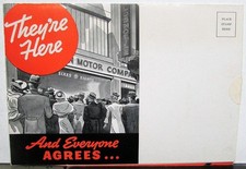1938 Oldsmobile Six Eight Pop Up Die Cut Mailer Sales Folder Original