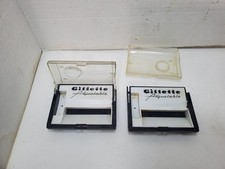 Pair Vintage Gillette Fatboy 195 Cases - for ...