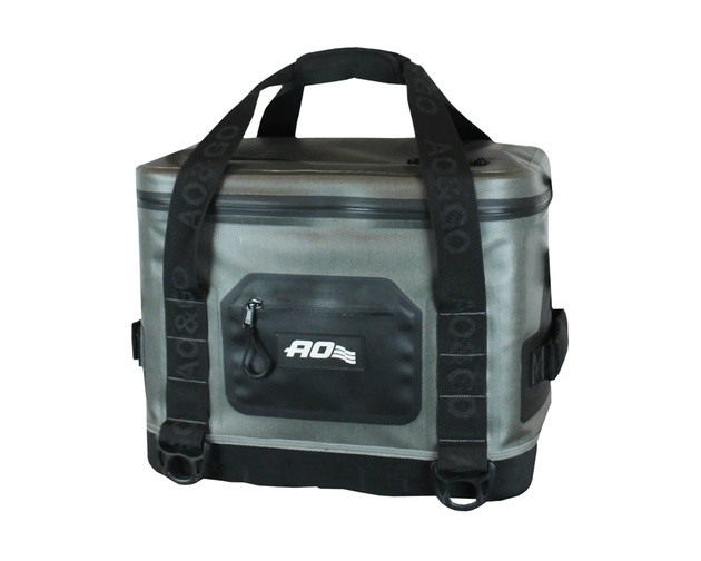 AO 24-Pack Hybrid Cooler Black/Silver