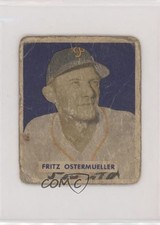 1949 Bowman Gray Back Fritz Ostermueller #227 7ut