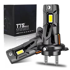CANBUS H7 LED Headlight Super Bright Bulbs Kit White 22000LM High/Low Beam 6500K