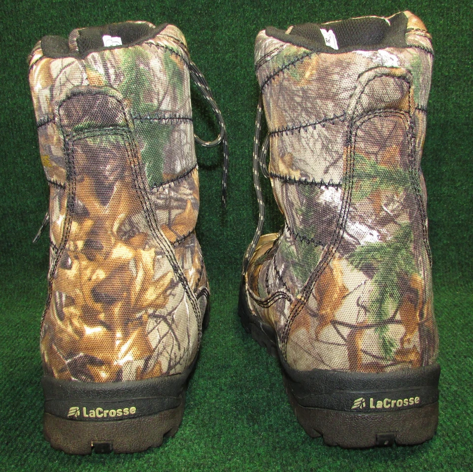LaCrosse Real Tree Camo Hunting Boots Silencer 1000g Insulation Size 7.5 Men - Image 3 of 4