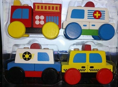 block vehicles play set