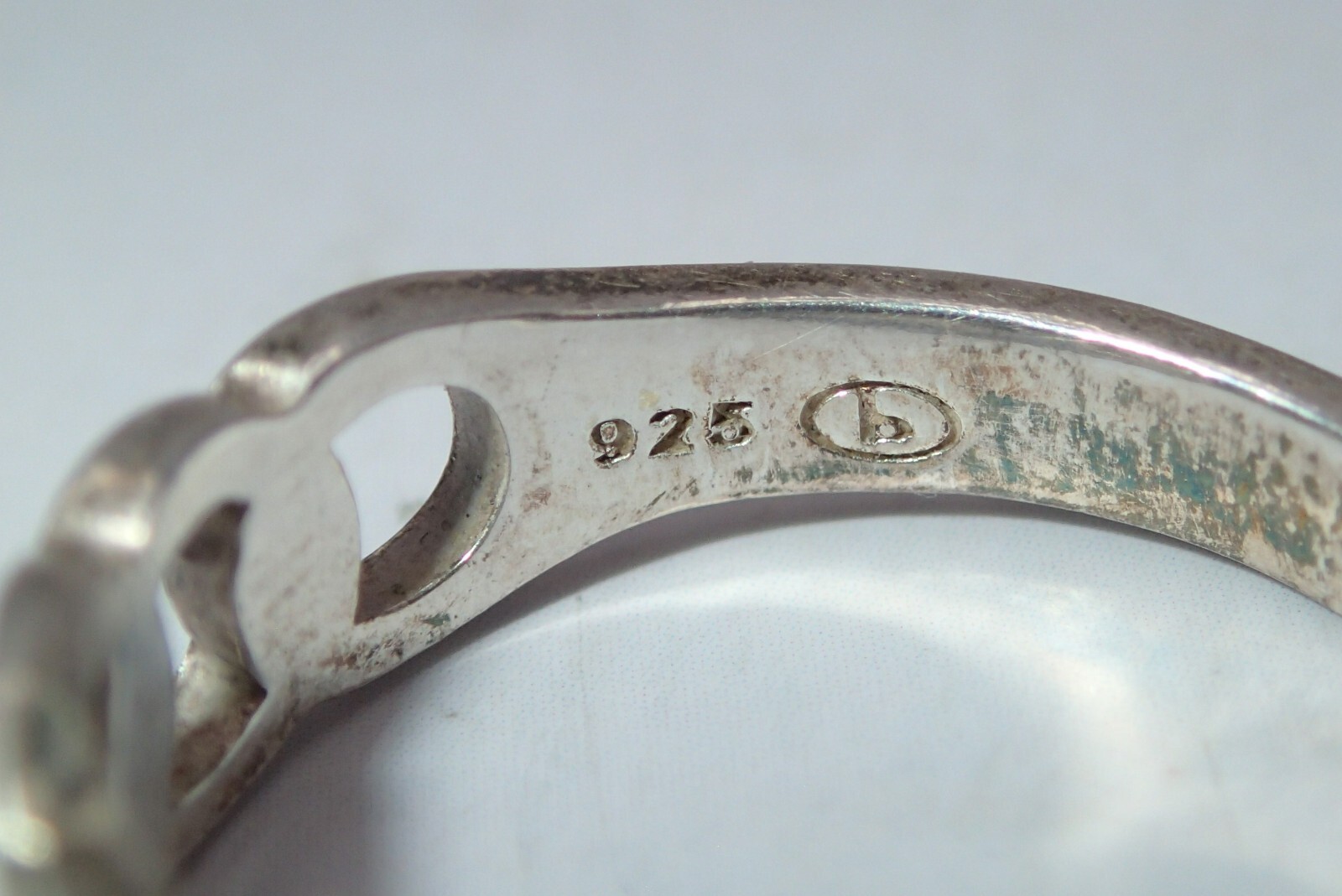 STERLING SILVER (925) INTERLOCKING CIRCLE EARRING… - image 20