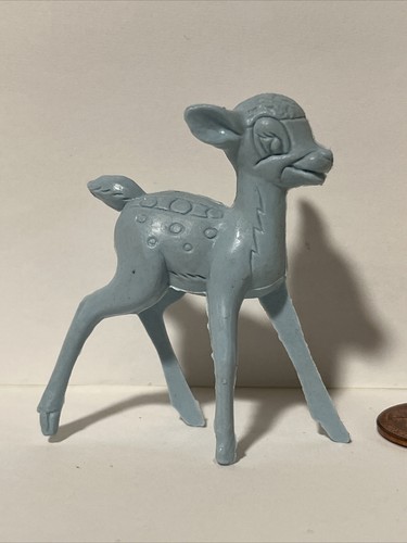 Marx Bambi miniature plastic figure Walt Disney deer forest animal character