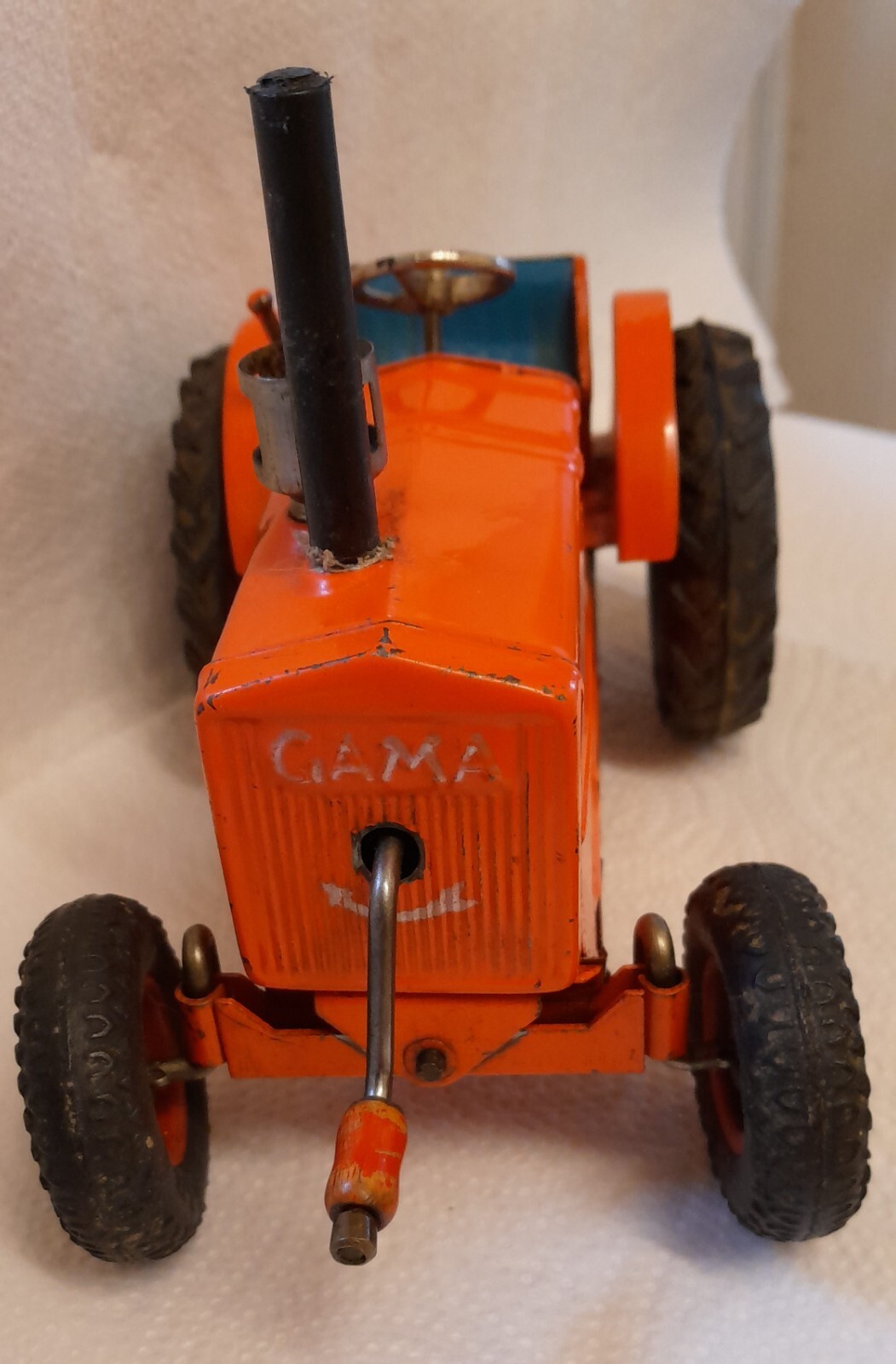 Vintage Gama 1960's Wind up Tractor Original excellent eBay