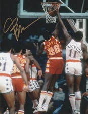 JIM CHONES  CLEVELAND CAVALIERS  ACTION SIGNED 8X10