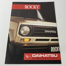 DAIHATSU ROCKY / Plakatprospekt 8p NL / Kruiswijk & Pater / leicht gebrauchter Zustand