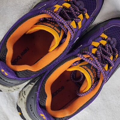 New Balance Men 801 Sneakers Size 9 Purple/Orange ML801NEA Trail