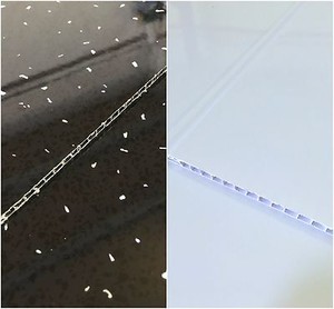 Gloss White Or Black Sparkle Ceiling Cladding Bathroom Panels Pvc