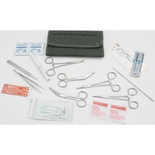 Elite First Aid Field Surgical Kit 80122OD Comes in an OD green canvas
