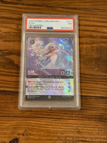 Elsa - Spirit of Winter graded PSA 7 for sale on eBay