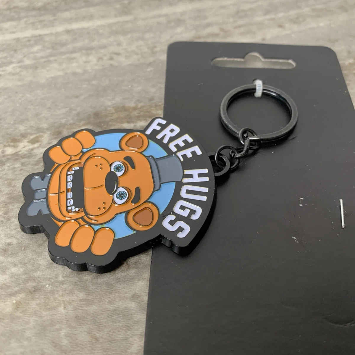 Five Nights at Freddys Free Hugs Freddy Fazbear Keychain