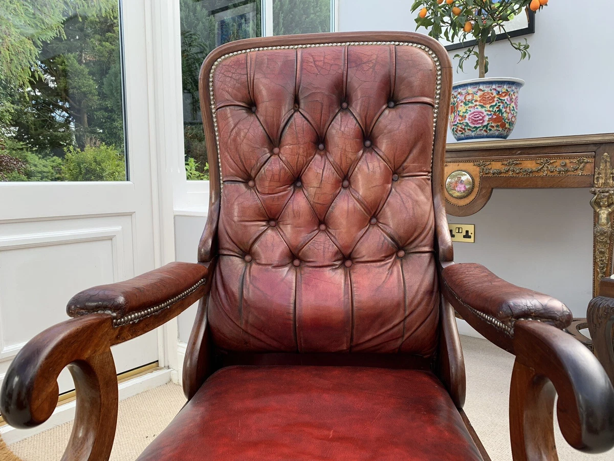 Ebay 2024 leather armchair
