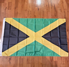 Jamaica Flag 3 X 5 FT  Quality Premium House Banner Flag Room Decor