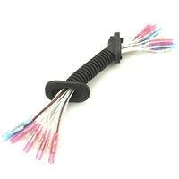 Kabelbaum Reparatursatz VW Golf 5 Plus Cross Heckklappe Links Schrumpfverbinder