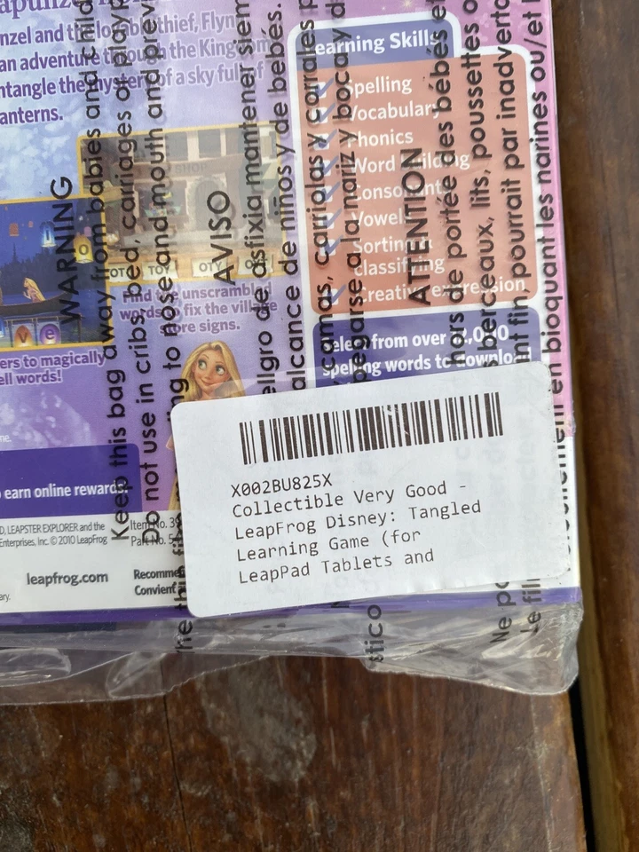 LeapFrog Disney: Tangled Learning Game (for LeapPad Tablets and LeapsterGS) - Image 3 of 4