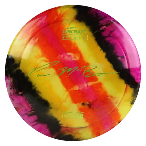 Discraft Disc Golf Paul McBeth Z Line Fly Dye Zeus Distance Driver 12/5/-1/3 - - Picture 7 of 15