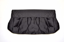 Mui Mui Black Satin Clutch