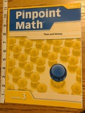 Pinpoint Math Volume 3 Level D Time & Money McGraw Hill VTG 2009 MINT Condition
