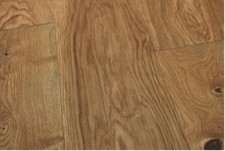 14mm x 3mm x 125mm Engineered Brushed Oiled Oak Flooring Wide Boards Real Wood