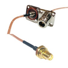 RG316 N Female Flange O-Ring to SMA Female O-Ring RF Cable Rapid-SHIP LOT