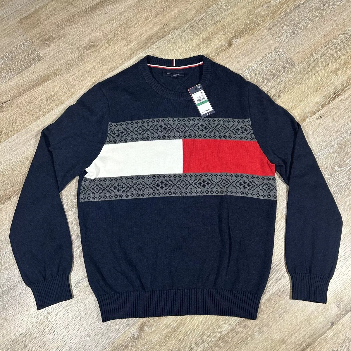 Tommy hilfiger essential flag sweatshirt cheap