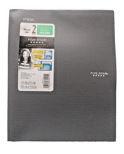 Lot of 10 Mead Five Star X-633 Pocket  Prong School Work Folders Stay Put Tabs