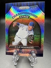 2022 Panini Prizm Championship Stage Silver Prizm Kyle Hendricks #CS-10