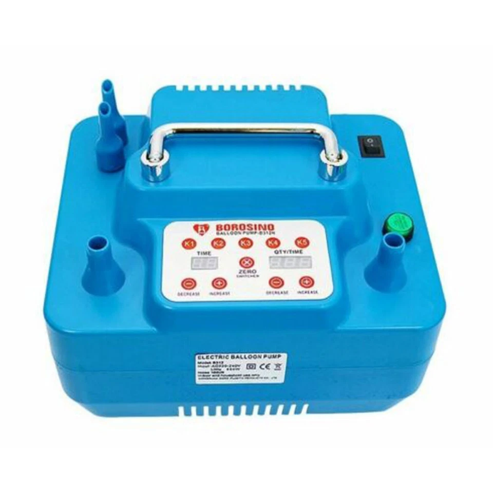 Bomba de Aire Inflador Globo Eléctrico Precisión con Temporizador Digital Contador 220V - Imagen 2 de 4