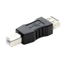 High Speed USB 2.0 Type A Female To Type B Male USB Printer Scanner Adapter Data