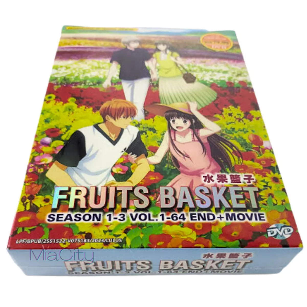 DVD Anime Fruits Basket (2019) Complete Series Season 1+2 (1-51 End)  English Dub